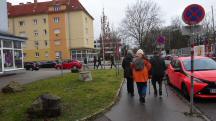  Blick auf die Wanderstrecke beim Start 